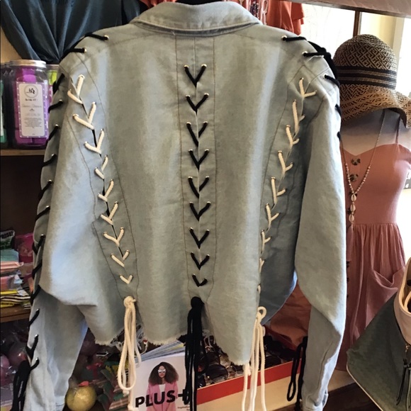 Oversized Jean jacket - Picture 3 of 6